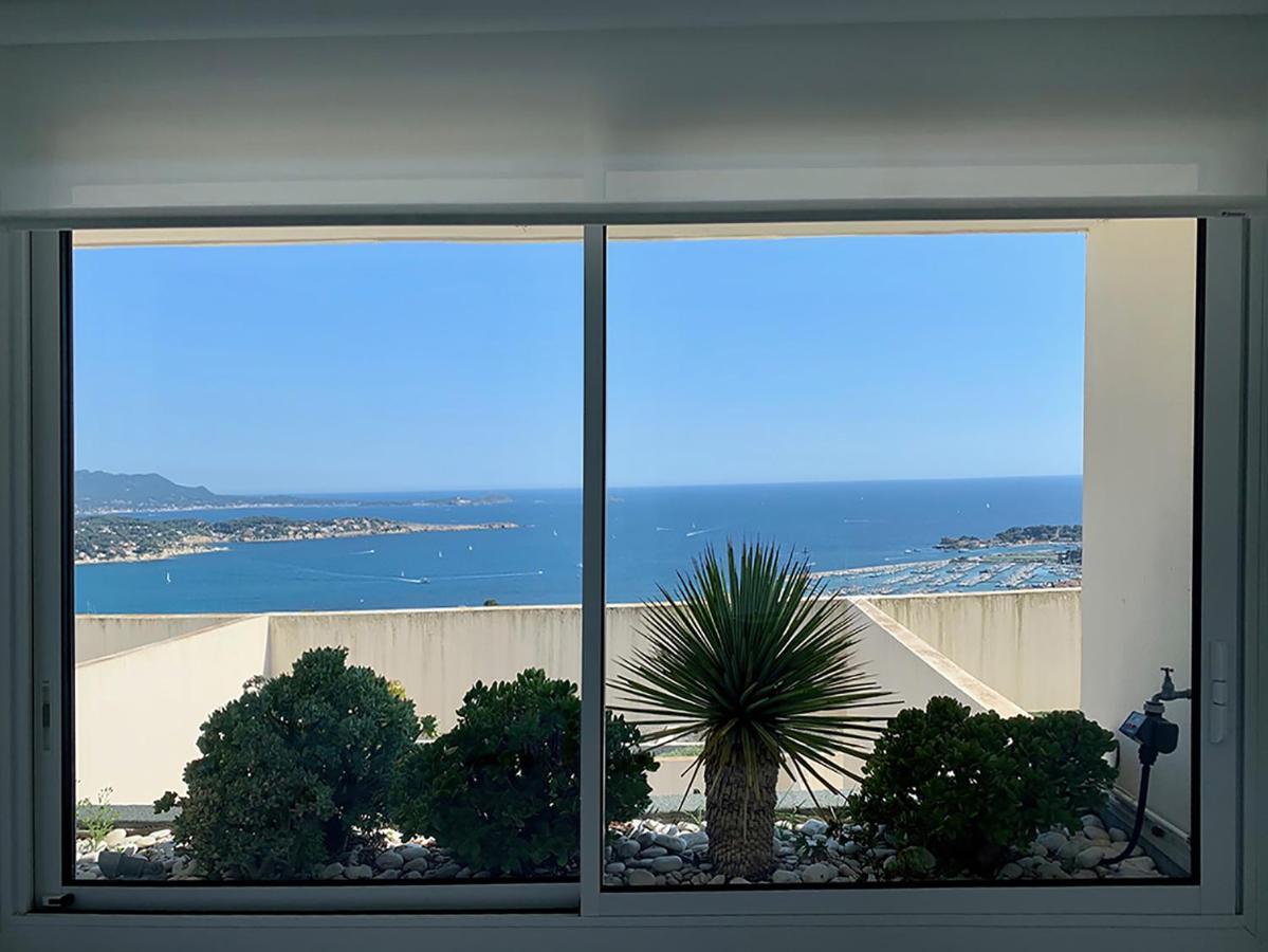 Design Apartment - Pool, Large Terrace And Panoramic Views Of Mediterranean Bandol Eksteriør bilde