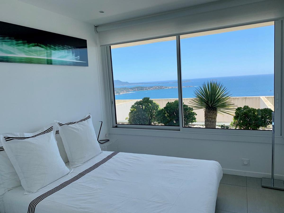Design Apartment - Pool, Large Terrace And Panoramic Views Of Mediterranean Bandol Eksteriør bilde